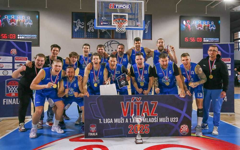 FOTO/VIDEO: Skvelý Adam Monček potiahol Košice triple-doublom k triumfu v prvej lige, bronz berie B-éčko Prievidze