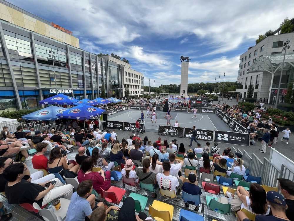Finále SBA 3×3 Tour 2024 v Bratislave