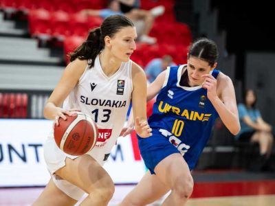 FOTO/VIDEO: Slovenky zvládli Ukrajinu a budú hrať o 5. miesto