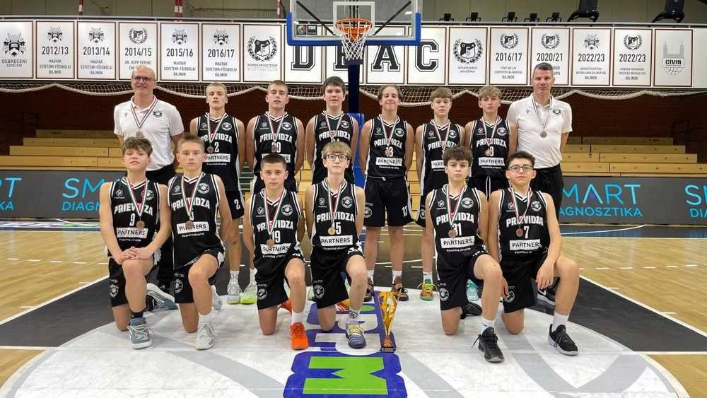 Prievidzskí žiaci pokorili rovesníkov slávneho Partizanu Belehrad