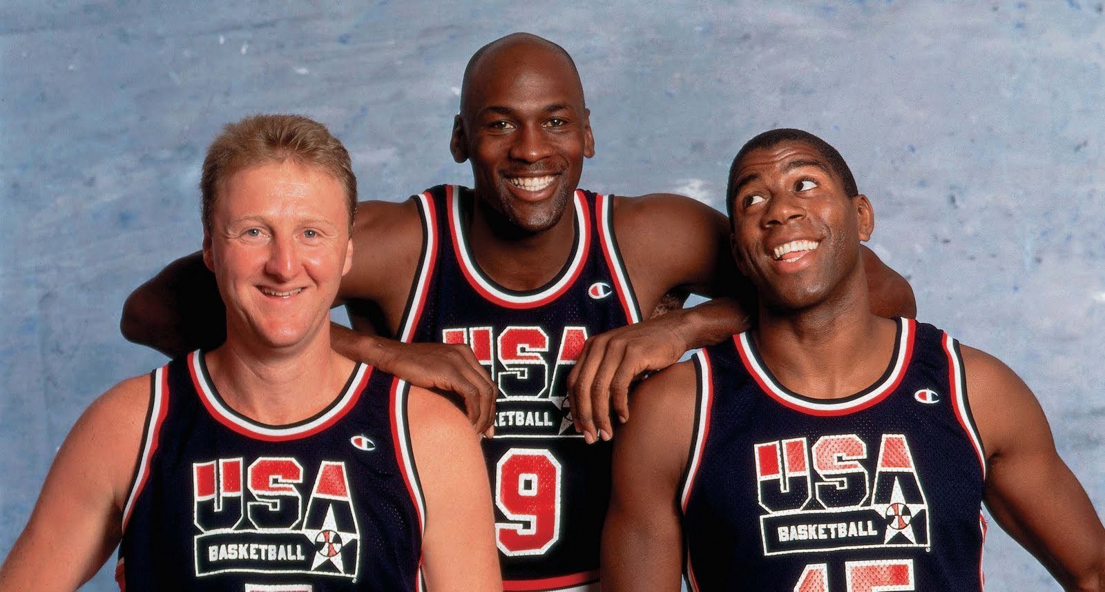 Michael Jordan, Magic Johnson, Larry Bird (Foto: nba.com)