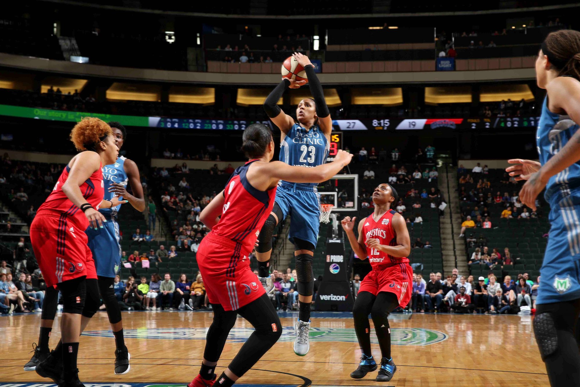 Z piatich zápasov WNBA len jediné domáce víťazstvo