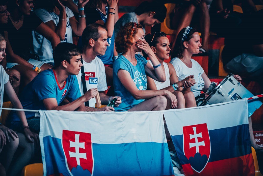 Slovenskí fanúšikovia. ME do 18 rokov (Foto: FIBA Europe)
