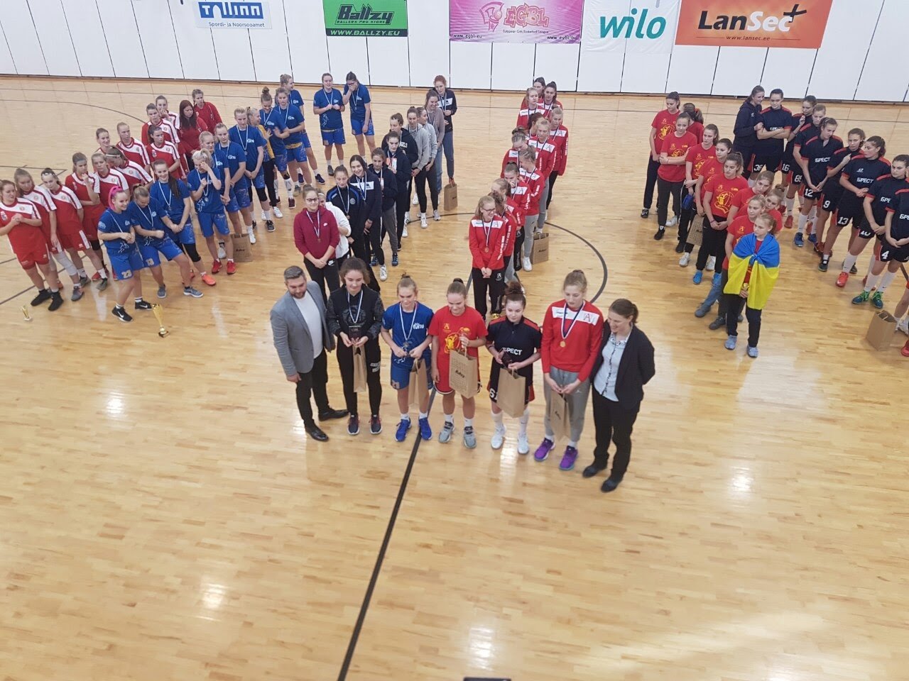Young Angels U17 na turnaji EGBL v Taline