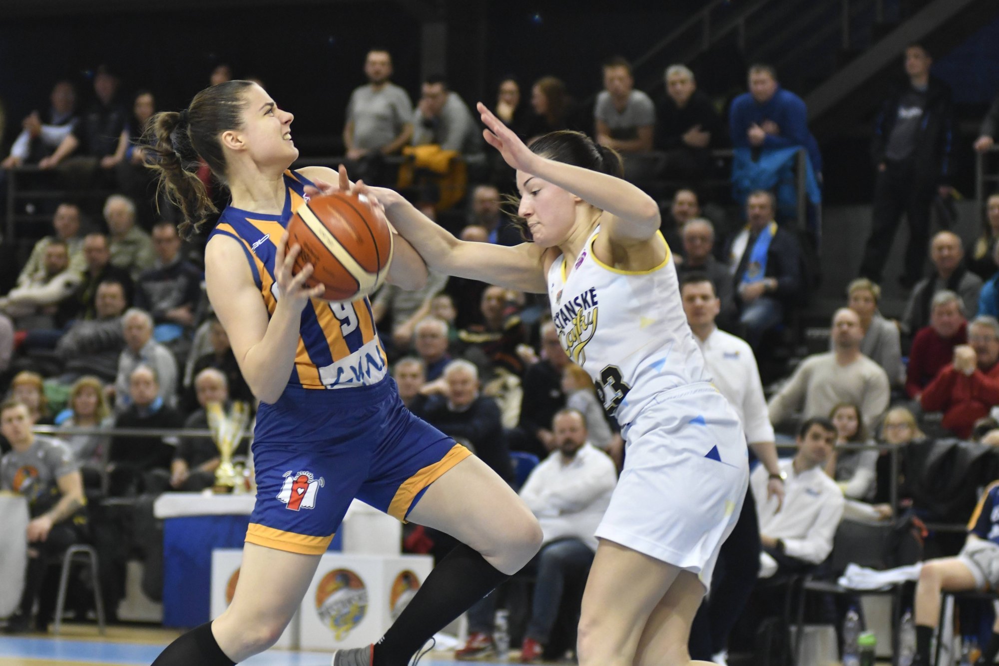 180121 Piešťanské Čajky vs. Good Angels Košice, Barbora Bálintová (9) (Foto: TASR)