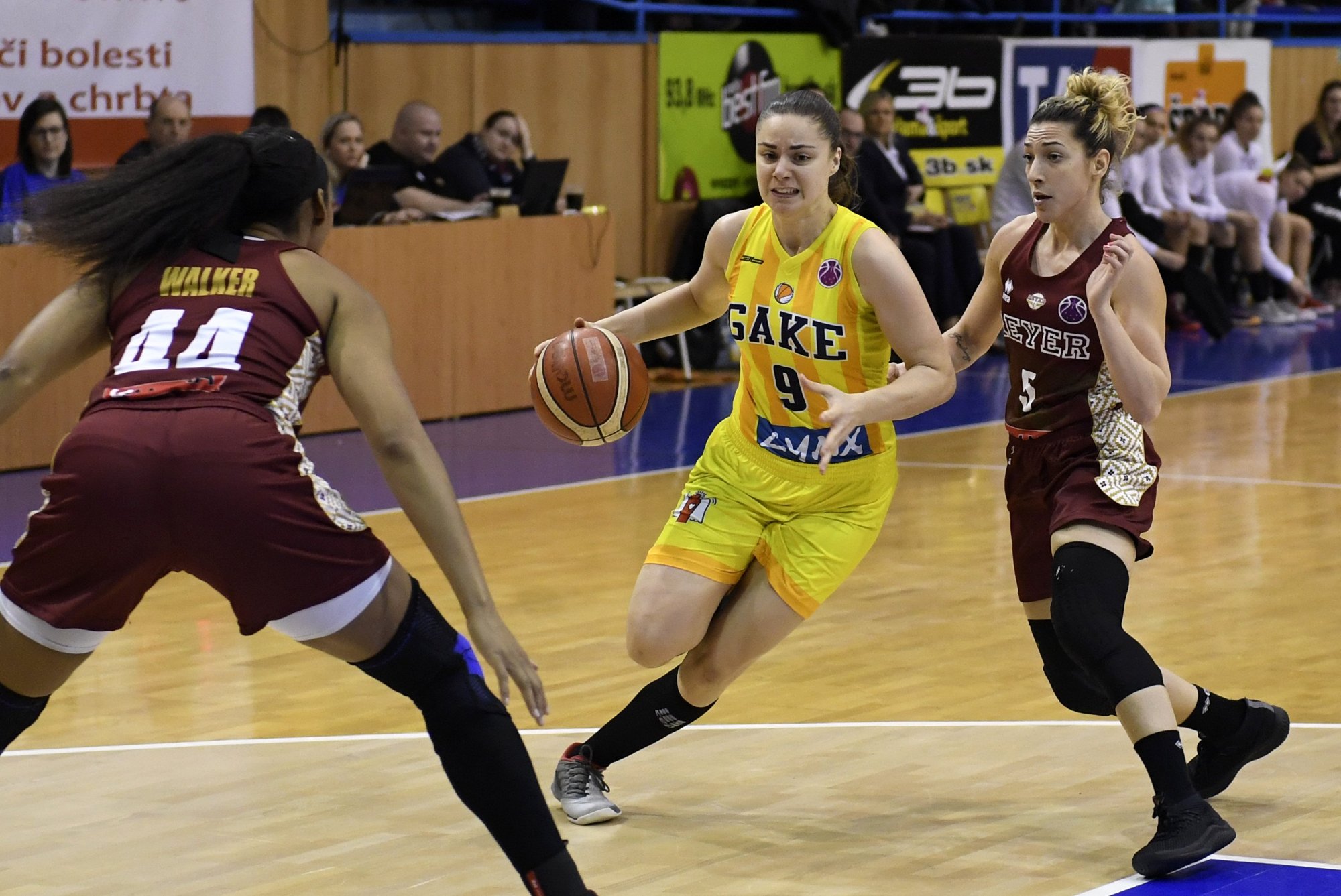 Good Angels Košice vs. Reyer Benátky (ITA), Barbora Bálintová (9) (Foto: TASR)