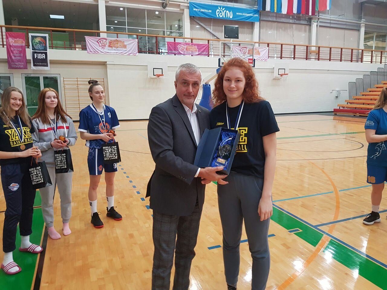 Lucia Žilinská, MVP Turnaja EGBL 2018/19 v Pärnu (EST) (Foto: Daniel Jendrichovský)