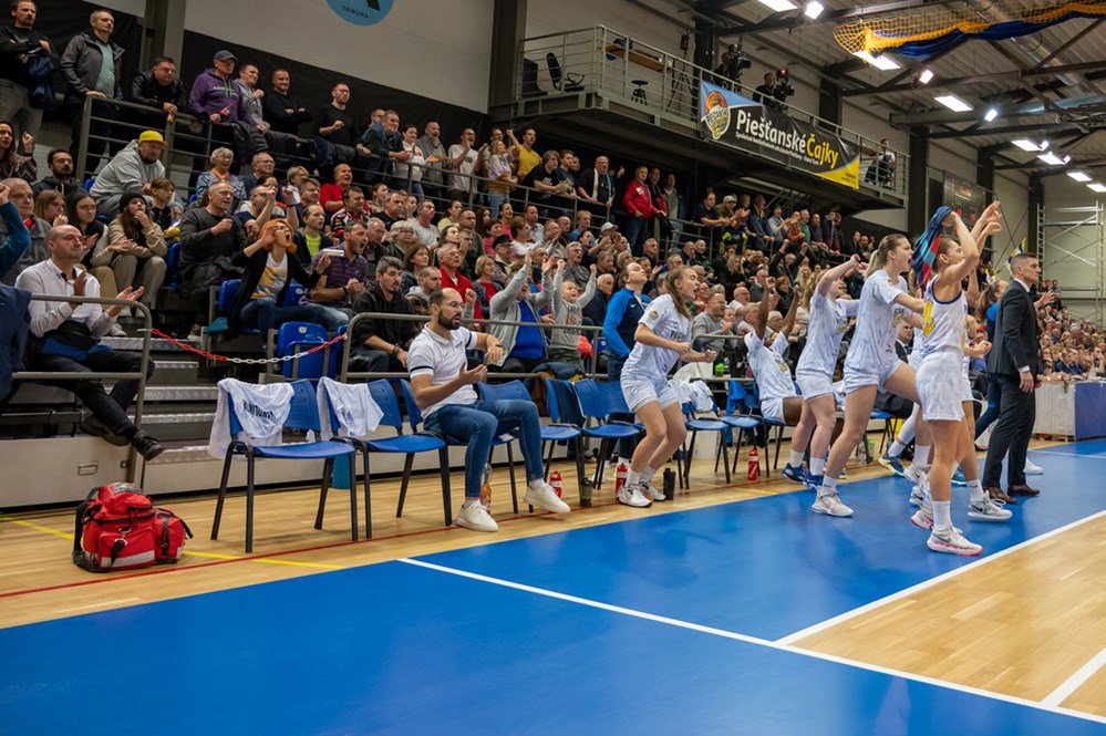 Piešťanské Čajky oslavujú historický postup do play-off EuroCupu