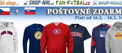 NBA-shop – poštovné zdarma