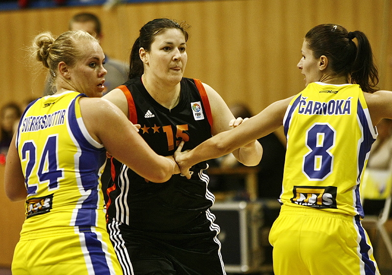 Good Angels Košice - Ružomberok (Sverrisdottir, Čarnoká - Lásková) (Foto: jäzva)