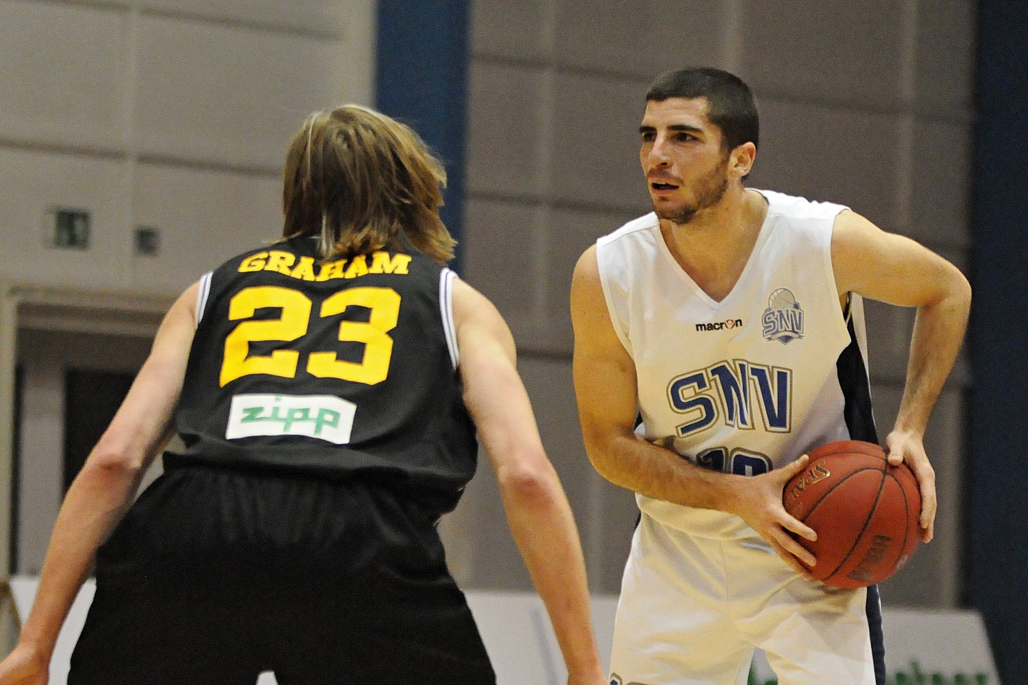 Spišská Nová Ves - Inter Bratislava (Justin Graham, Goran Bulatovič) (Foto: TASR)