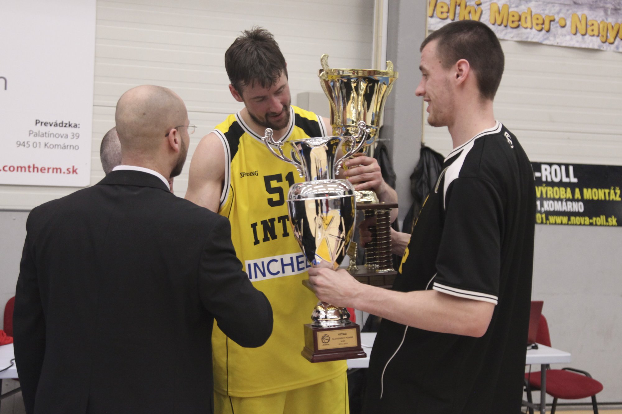 Inter Bratislava (Slovenský pohár 2015, Martin Rančík, Andrej Kuffa) (Foto: TASR/AP)