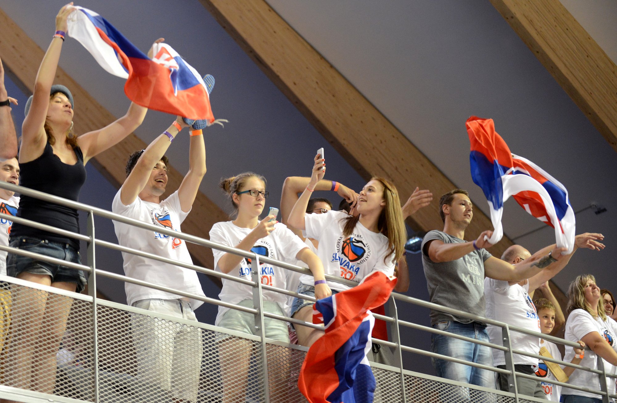 Slovensko fanúšikovia (Foto: TASR/František Iván)