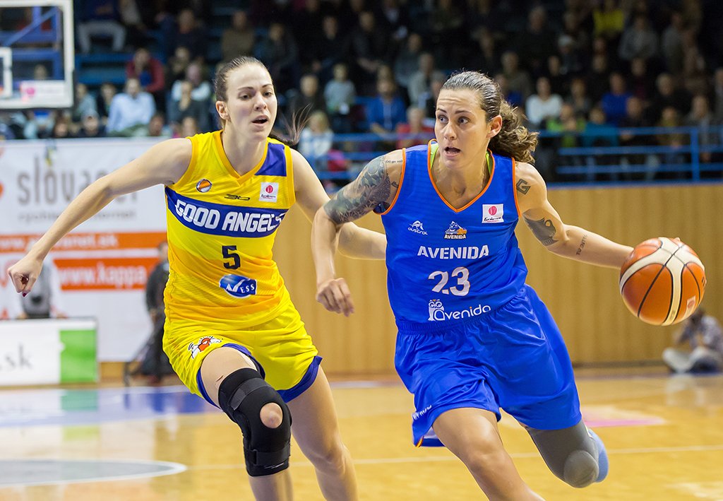 GOOD ANGELS Košice vs. Perfumerias Avenida Salamanca (Foto: RNDr. Ľubka Ištoňová)