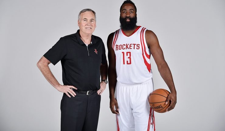 James Harden, Mike DAntoni (Foto: nba.com)