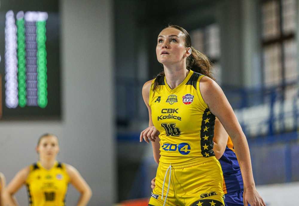 CBK Košice vs. YOUNG ANGELS Košice, Eva Staníková (16) (Foto: Jäzva)